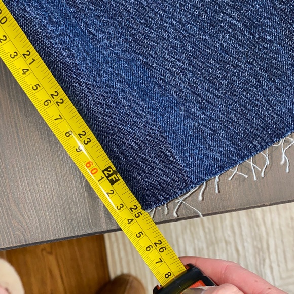 NWT Old Navy Slouchy Straight Relaxed Distressed High Rise Cropped Jeans - Picture 10 of 10